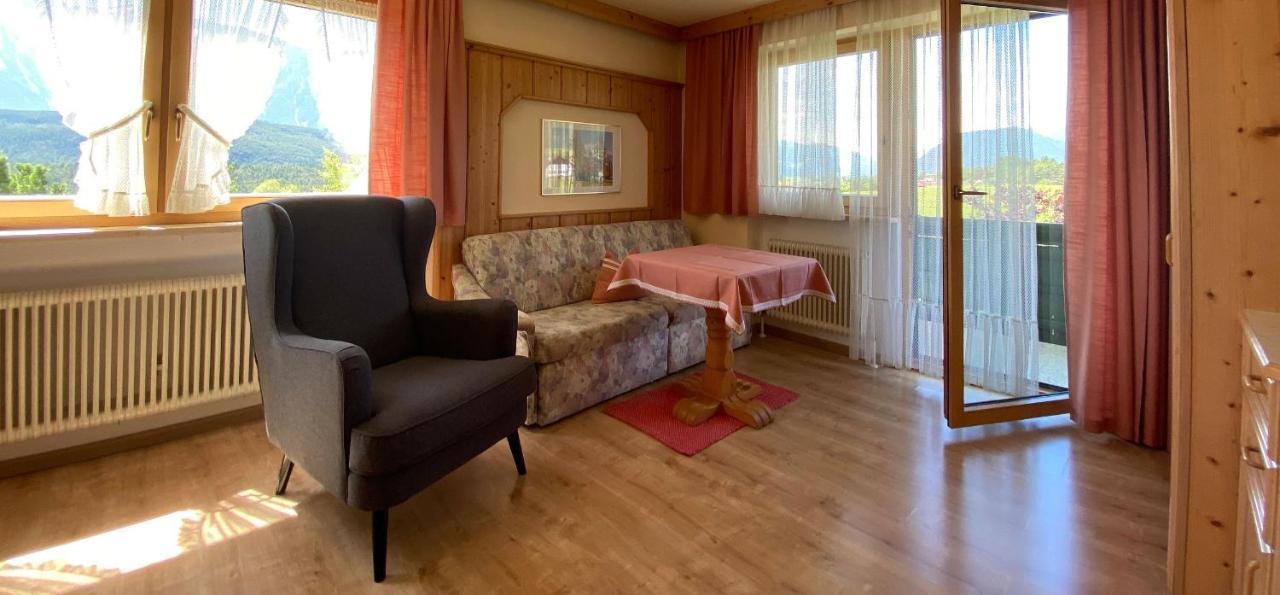 Hotel Adlerhof Am Sonnenplateau Mieming Esterno foto